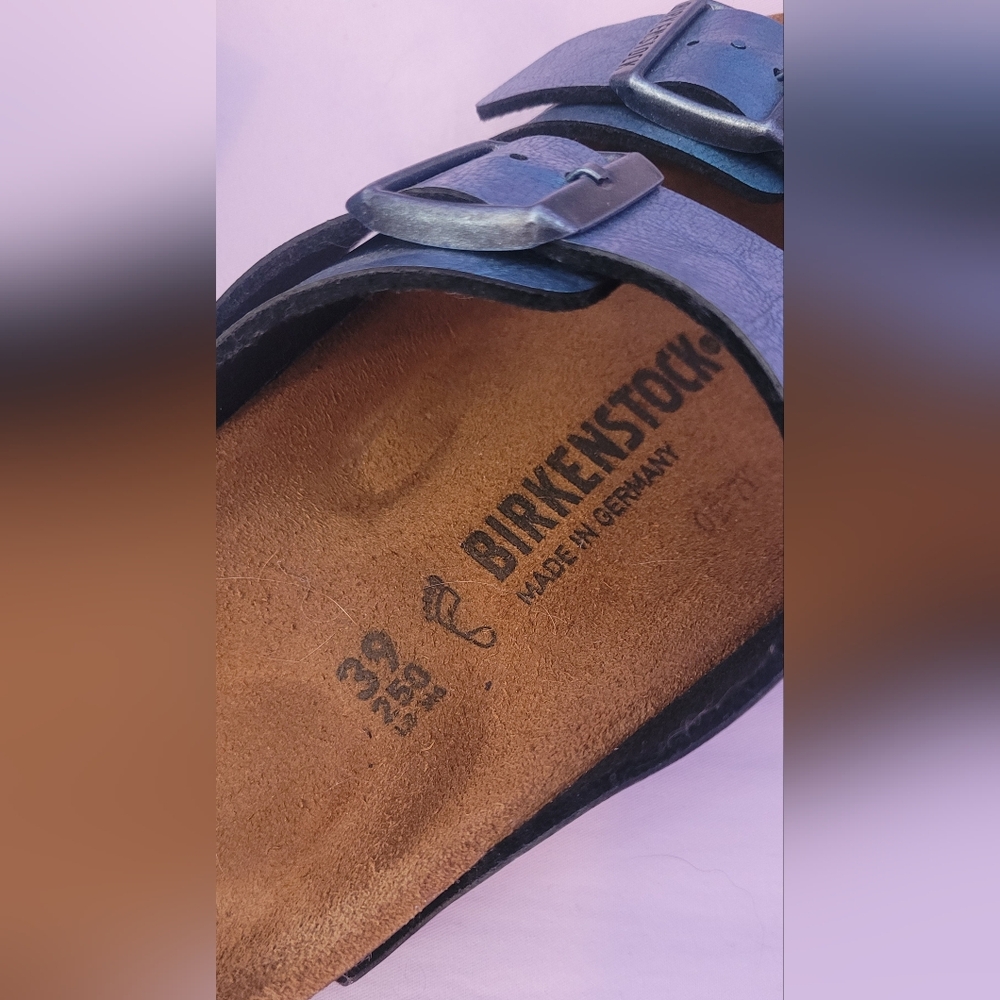 Birkenstock Sydney Luxe Buckle Sandals Size 39 - Picture 2 of 4